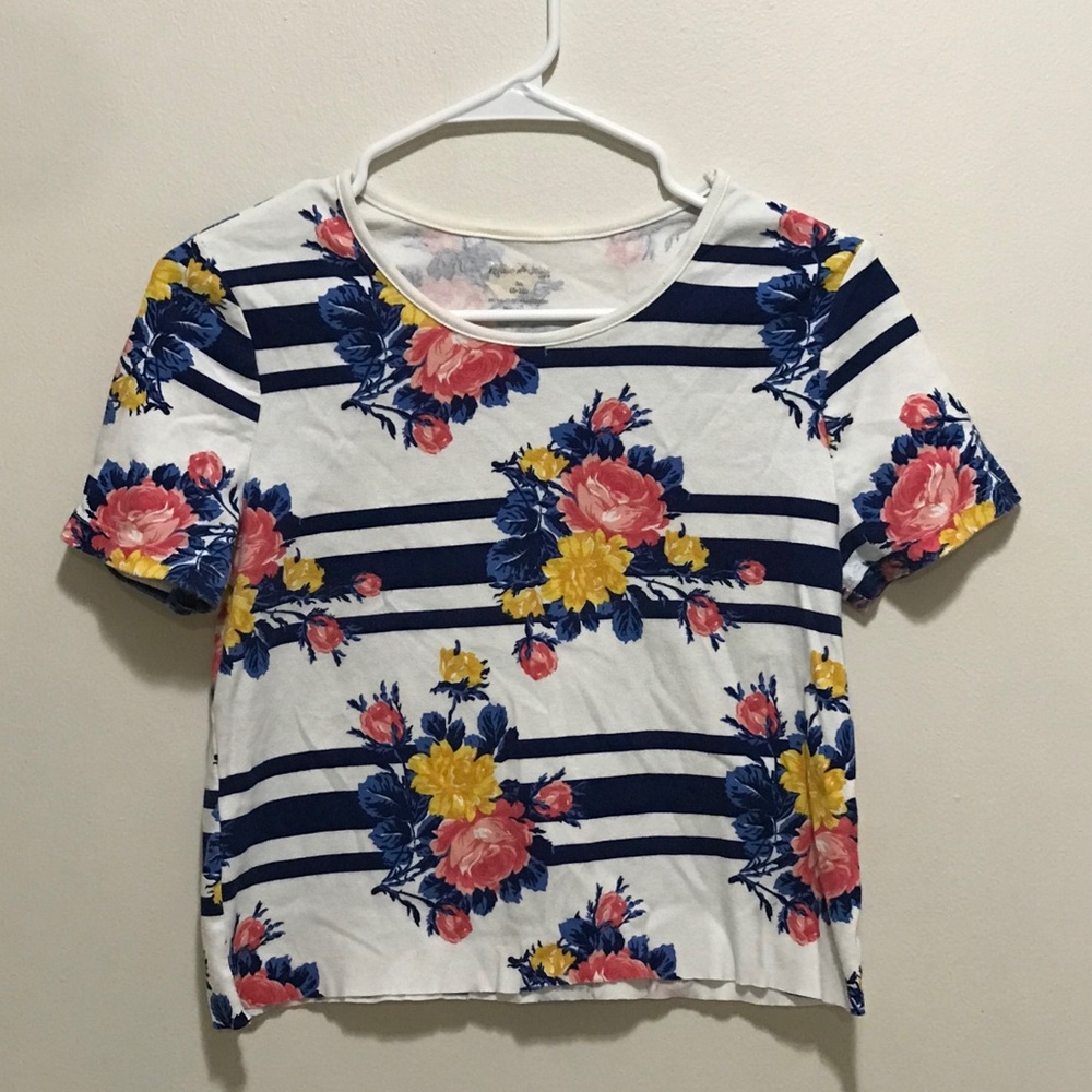Floral Crop Top